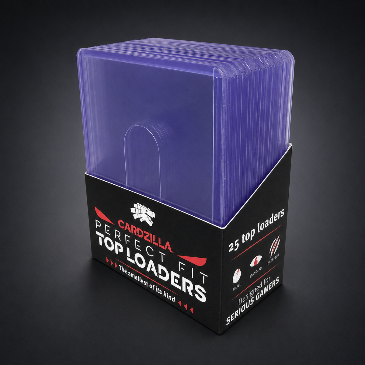 1 Pack of 25 Perfect Fit Top-Loaders – Cardzilla